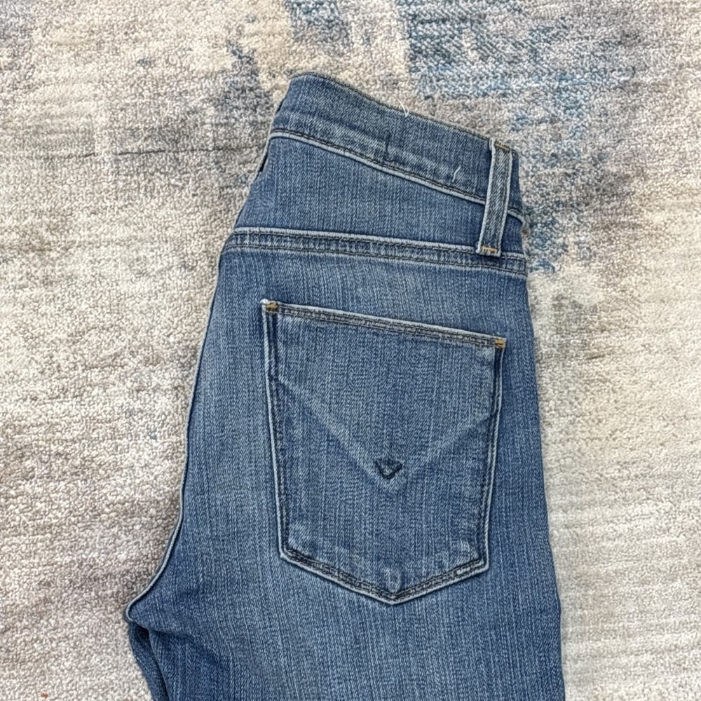 Hudson Women's Skinny Jeans Size‎ 26 Distressed Raw Hem Ankle